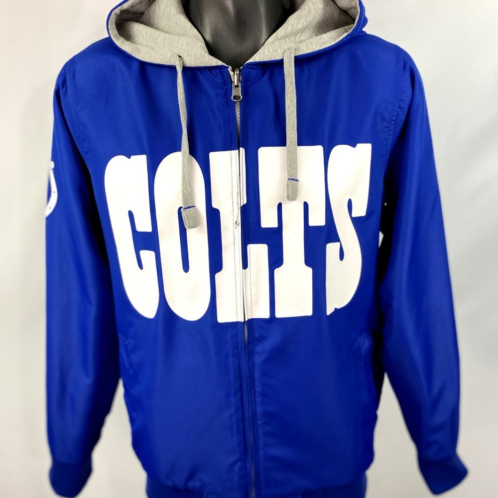 Indianapolis Colts  NFL Reversible Hooded Jacket